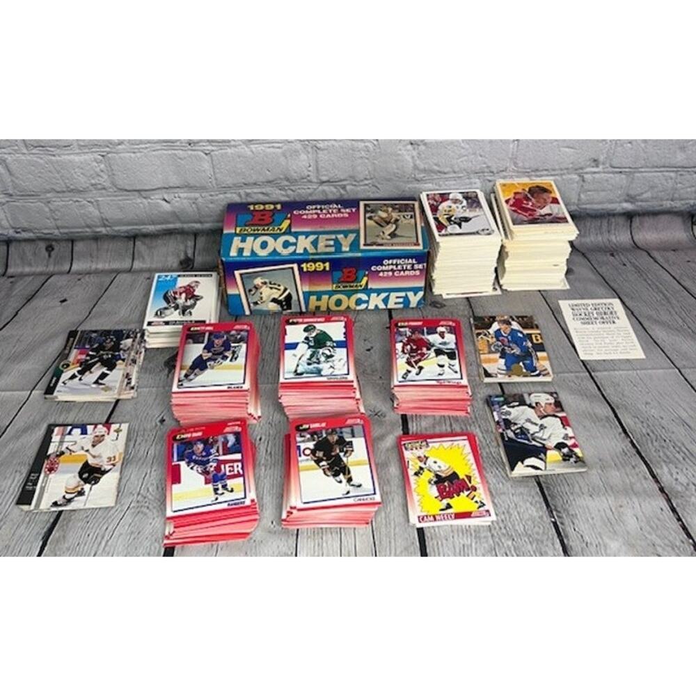 Vintage LOT 700+ 1990-1992 NHL Hockey Cards Upper Deck, Donruss, Score, ProTopps